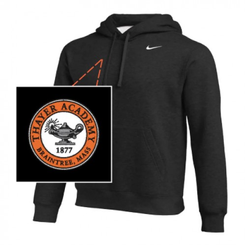 Nike Men's Club Hoodie (Black)